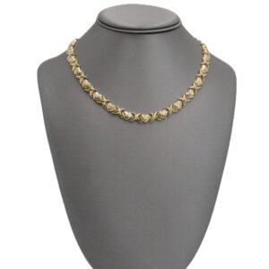 Love Heart Chain 10k -Size 18-19.1gr