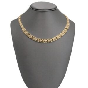 Infinity Spark Necklace 10k -Size 18-17.3gr