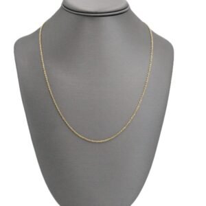 Rope Style Chain 10k- Size 22 -1.4gr