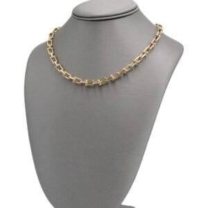 Modern Bar Link Chain -10k-Size 18-16.5gr