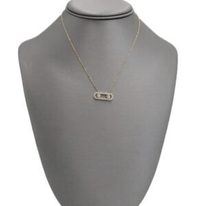 Luxury Paperclip Link Necklace 14k