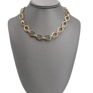 Classic Cuban Gold Chain -14K -Size 18 -26.6gr