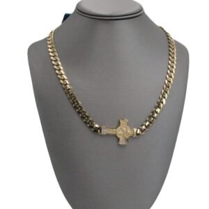 Divine Strength Cuban Necklace 14K -Size 22-36.5gr