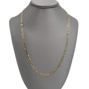 Classic Figaro Chain 14K -Size 24-17.7gr
