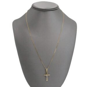 Classic Cross Necklace 14K