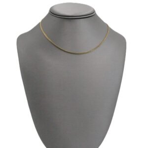 Slim Cuban Link  Chain 14K- Size 16 -5.7gr