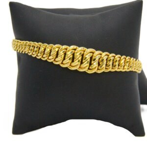 Royal Princess Link Bracelet 10k Size 8-11.1gr