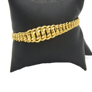 Royal Princess Link Bracelet 10k Size 7.5-9.7gr