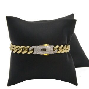 Monaco Bracelet 10k Size 7-10.8gr