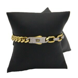 Monaco Bracelet Luzury 10k Size 7-10gr