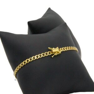 Bracelet Cuban Link 10k Size 8-4mm-5.4gr