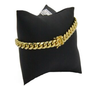Bracelet Cuban Link 10k Size 8-13gr