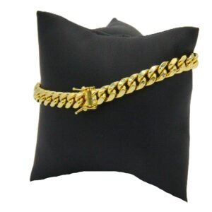 Bracelet Cuban Link 10k Size 8-13gr