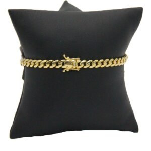 Bracelet Cuban Link 10k Size 7-5mm-7.2gr