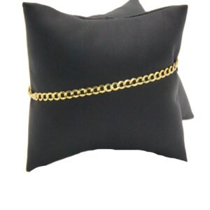 Hammered Bracelet 10k Size 8-2.6gr