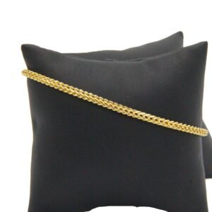 Elegant Spiga Link Bracelet 10k Size 5-5.1gr