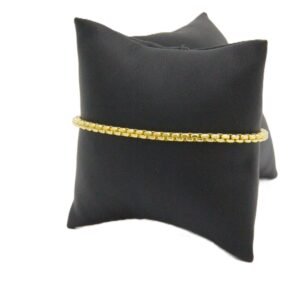 Box Chain Bracelet 10k Size 8 -5.2gr