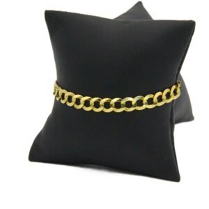 Hammered Bracelet 10k Size 8-7mm-8.9gr