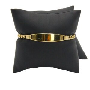 Slim Cuban ID Bracelet 10k -Size 7-6.5gr