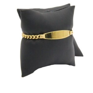 Slim Cuban ID Bracelet 10k -Size 7-6.5gr