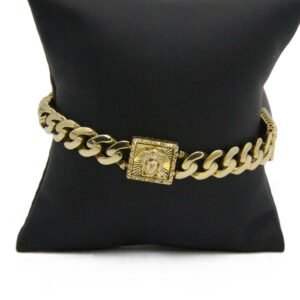 Cuban Link Bracelet 10k Size 7-18gr