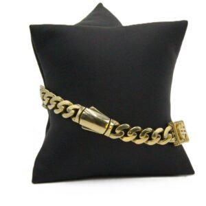 Cuban Link Bracelet 10k Size 8.5-18gr