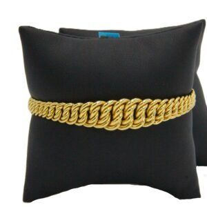 Domed Cuban Link Bracelet 14k Size 8-9.9gr