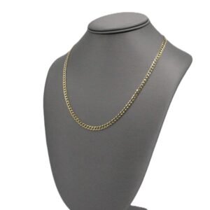 Hammered Chain 10k-Size 20.4 -5mm-10.5gr