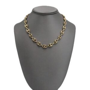 Fanc type chain 10k -Size 18 -29.4gr