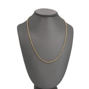 Rope chain 10k- Size -22-5.8g