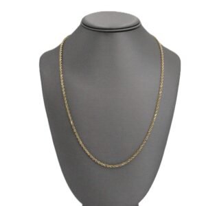Rope chain 10k -Size 22 -5.8gr