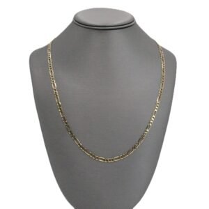 Figaro Chain 10k-Size24- 14.5gr