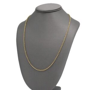 Ball chain 10k -Size 24 – 14.5gr
