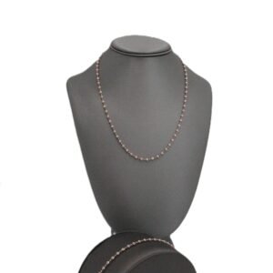 Two-Tone Tennis Chain Set 10k- Chain  Size 20 bracelets and 7.5-10gr