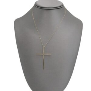 Classic Cross Necklace 10k-Size 17 – 2.9gr